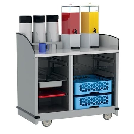 Lakeside Hydration Station - Flat Top w/High Sides, (2) Interior Compartments 8708