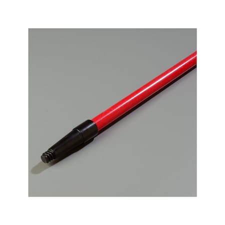 Carlisle Foodservice Fbrgl Tapered/Threaded Hndl, 60", Red, PK12 4022005