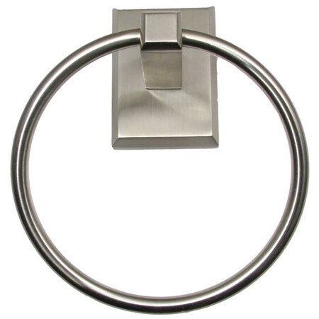 Rusticware Utica Towel Ring Satin Nickel 8786SN