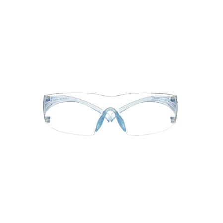 3M Peltor Series 300, Safety Glasses, Scotchgard Anti-Fog, Clear Lens, Black Frame, Frameless, 20 PK SF301SGAF-LBL