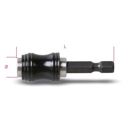 Beta Magnetic Quick Release Bit Holder, 75mm 008820207
