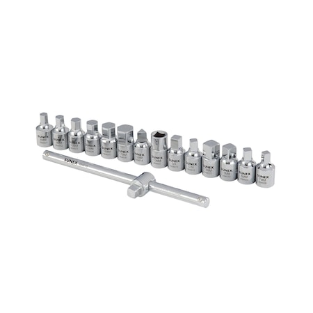 Sunex 15 Piece Metric/SAE T-Shape Hex Key Set, 8846 8846