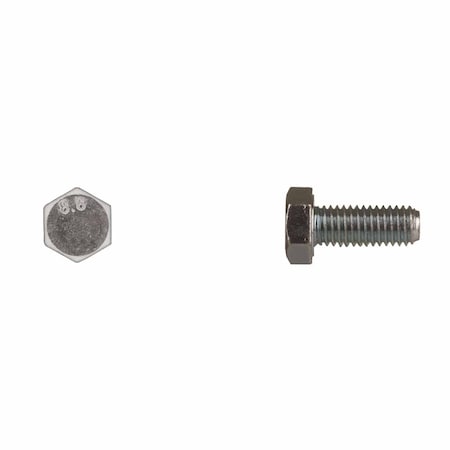 Disco Class 8.8, M8-1.25 Hex Head Cap Screw, Bright Zinc Steel, 20 mm L 886PK