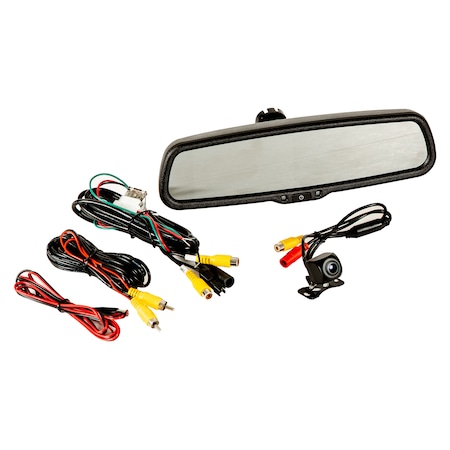 Buyers Products Backup Camera System with Mirror Monitor and Camera 8883030