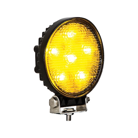 Buyers Products Post-Mounted 4.5 Inch Amber LED Strobe Light 8891015