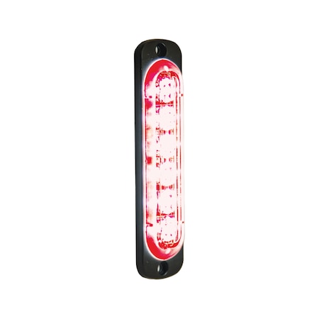 Buyers Products Thin 4.5 Inch Red Vertical LED Strobe Light 8891913