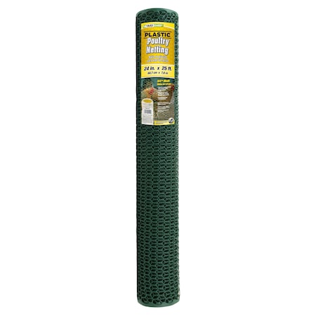 Yardgard Green Poultry Netting, 24"x25 ft. 889242A