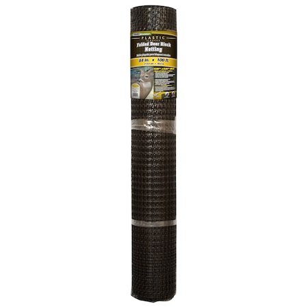 Yardgard Deer Block Netting, 7 ft.X100 ft., Blk 889553A