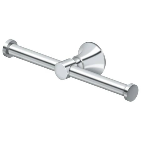 Deltana Double Toilet Paper Holder 88 Series Bright Chrome 88DTPH-26
