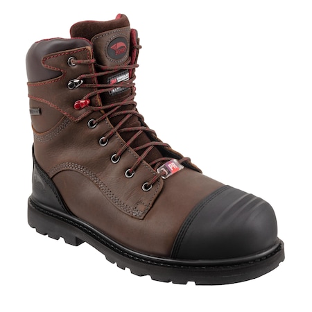 Avenger Safety Footwear Men Carbon Nano-Fiber Toe HAMMER 1000G CN PR, MENS PR, Brown, 10.5, Medium A7577-10.5M