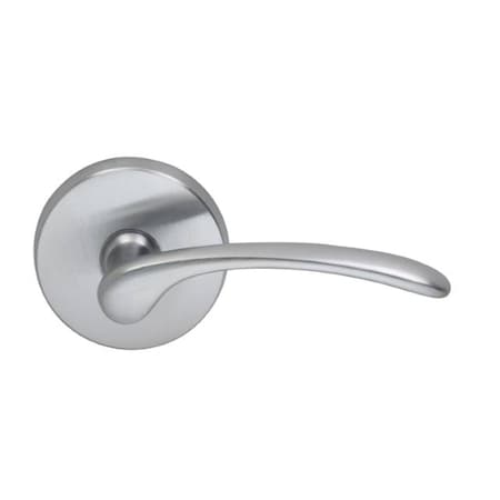 Omnia Lever Priv 2-3/4" BS Full Lip 1-3/4" Doors Satin Chrome 890 890/00CF.PR3