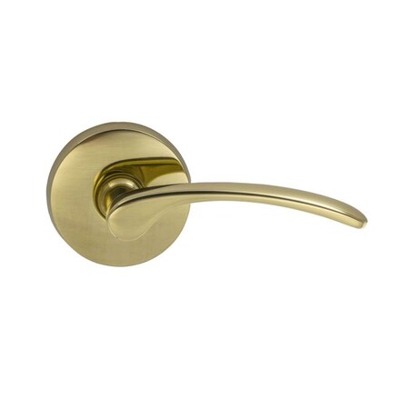 Omnia Lever Priv 2-3/8" BS Full Lip 1-3/4" Doors Bright Brass 890 890/00BF.PR1