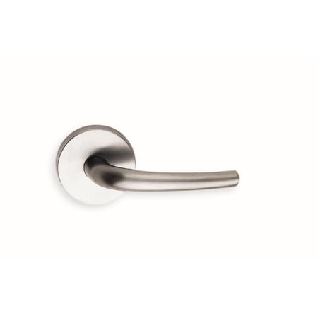 Omnia Lever Passage 2-3/4" Backset, T Strike, 1-3/8" Doors Satin Chrome 892 892/00A.PA3