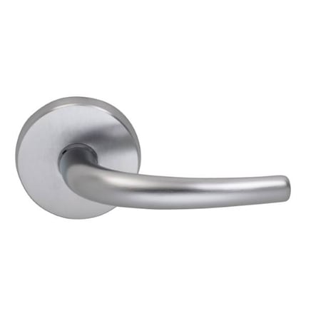 Omnia Lever Priv 2-3/8" BS Full Lip 1-3/8" Doors Satin Chrome 892 892/00F.PR3