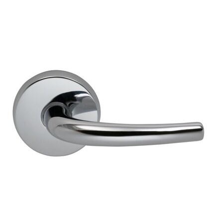 Omnia Lever Privacy 2-3/8" Backset, T Strike, 1-3/4" Doors Bright Chrome 892 892/00B.PR2