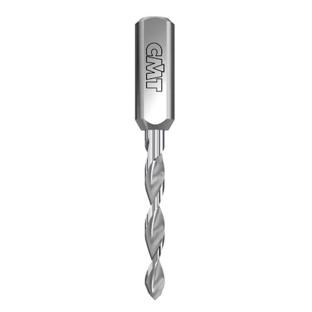 Cmt Dwl Drill For Thrgh Hole, 3mm dia., Rght 314.030.21