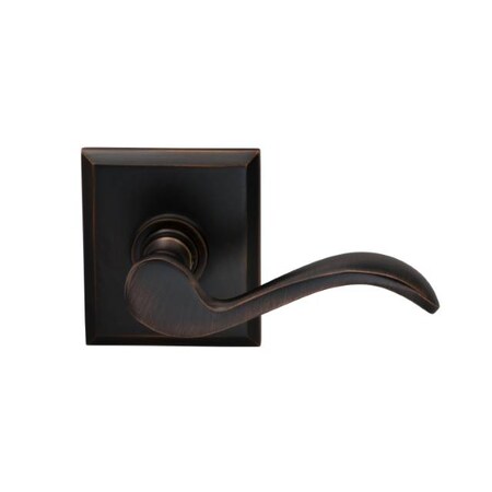 Omnia Lever Rectangular Rose Priv Lever 2-3/8" BS T Strike Tuscan Bronze 895 895RT/238T.PRTB