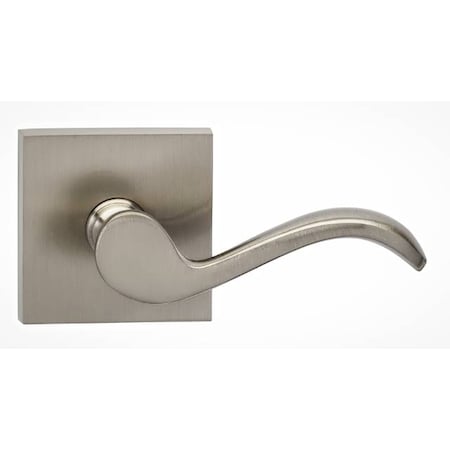 Omnia LVR Square Rose Pass LVR 2-3/8" BS Full Lip Satin Nickel 895 895SQ/238F.PA15