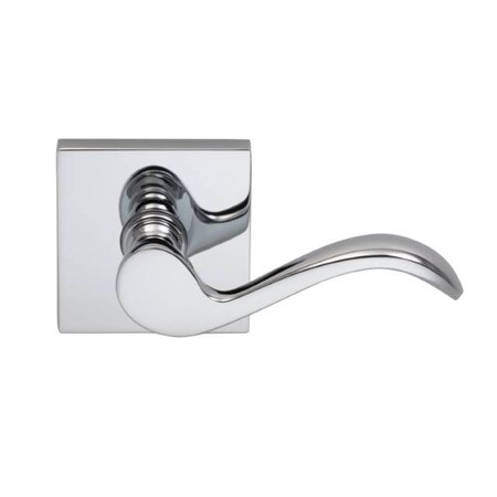 Omnia LVR Square Rose Priv LVR 2-3/8" BS Full Lip Bright Chrome 895 895SQ/238F.PR26