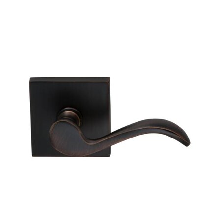 Omnia Lever Square Rose Priv Lever 2-3/8" BS T Strike Tuscan Bronze 895 895SQ/238T.PRTB