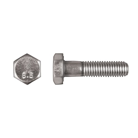 Disco Class 8.8, M10-1.50 Hex Head Cap Screw, Bright Zinc Steel, 40 mm L 897PK