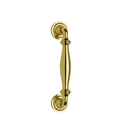 Omnia Traditional 7-1/8" Door Pull Bright Brass 2052.3