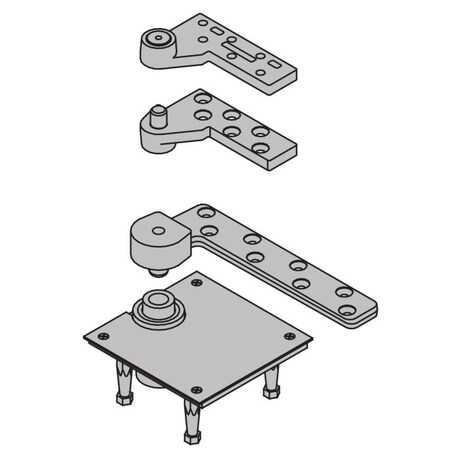 Ives Bright Brass Pivot 7237FSET3 7237FSET3