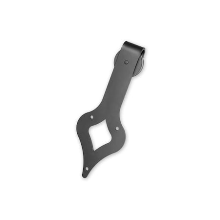 Leatherneck Flat Black Barn Door Hardware 0120-0002 00 0120-0002