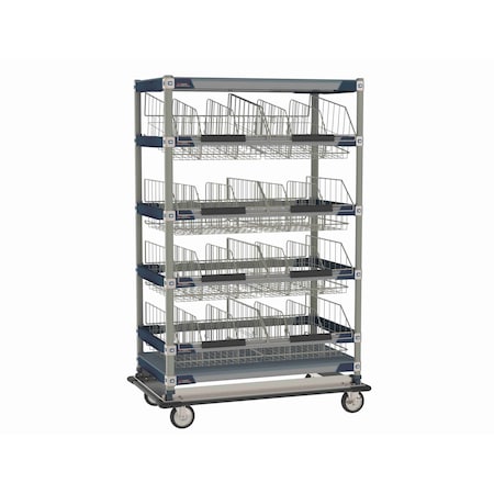 Zoro Select Open Cart, Max I, 24Hx42Wx69L, Ea, 69" L, 42" W, 24" H MXIV5