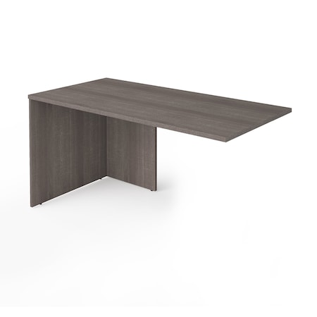 Bestar Return Shell Return Table, I3 Plus, Bark Gray, 29.3" D X 29.6" H, 59.3" W X Melamine, Bark Gray 160810-1147