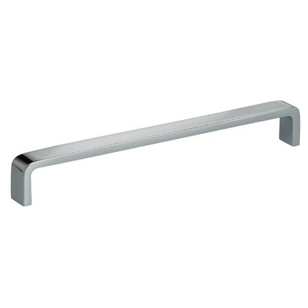 Omnia Center to Center Square Cabinet Pull Bright Chrome 7-3/4" 9005/197.26