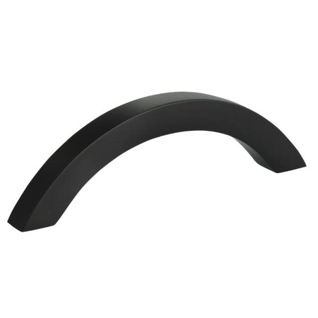 Omnia Center to Center Square Arched Cabinet Pull Oil Rubbed Bronze 3-3/8" 9007/86.10B