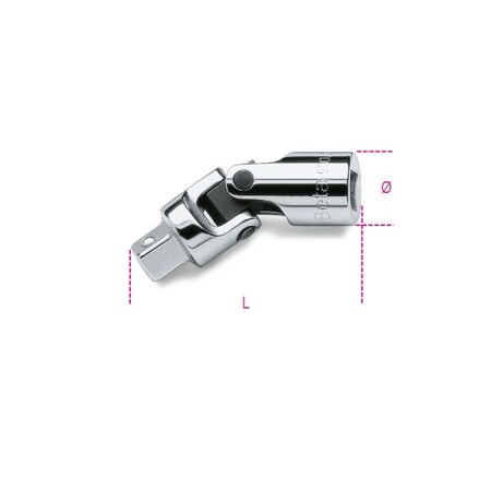 Beta 1/4" Drive Universal Joint, SAE 009000830