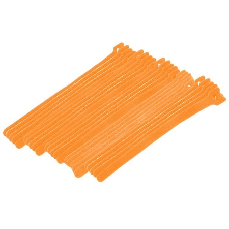 Eclipse Tools Cable Tie Hook Tape 8" Orange, 25PK 900-098-OR
