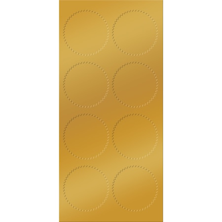 Great Papers Certificate Seal Gold Foil Starbur, PK50 901200