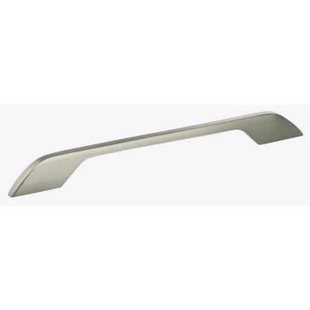 Omnia Center to Center Modern Flat Cabinet Pull Satin Nickel 9-3/8" 9013/238.15