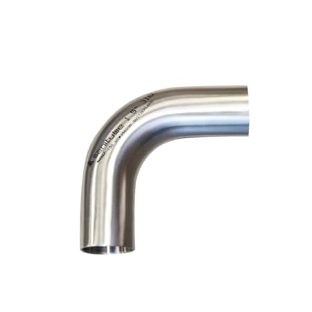 Sanitube Auto Weld 90 degrees Elbow 3A, 2" T316L AW2S6P-200