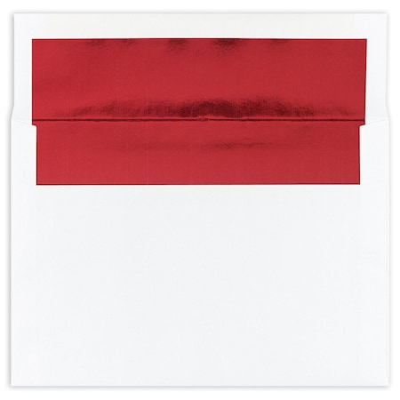 Great Papers Envelope, Foil Lining, White with, PK25 9021069