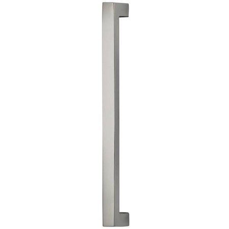 Omnia Center to Center Square Modern Cabinet Pull Bright Nickel 6" 9025/153.14