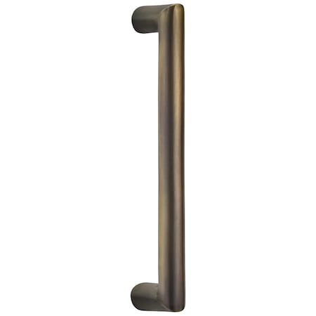 Omnia Center to Center Round Modern Cabinet Pull Bright Nickel 4" 9027/102.14