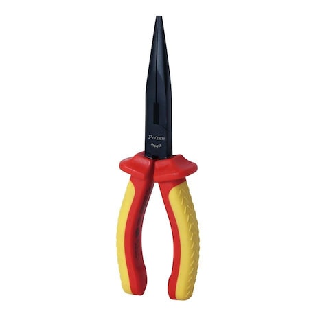 Pro'Skit Insulated L, nosed Pliers, 7-3/4", 10 902-207