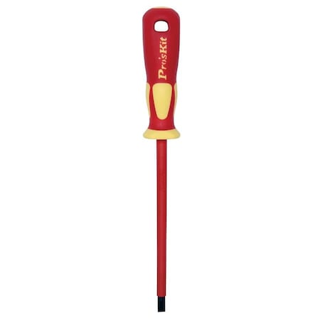 Proskit Insulated Screwdriver, 1/4" Flat Blade 902-216
