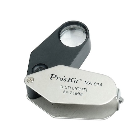 Proskit LED Lighted Magnifier 8X 902-239