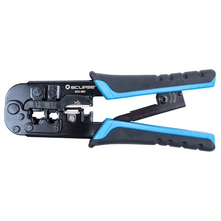 Eclipse Tools Ratcheted Modular Plug Crimper 902-360
