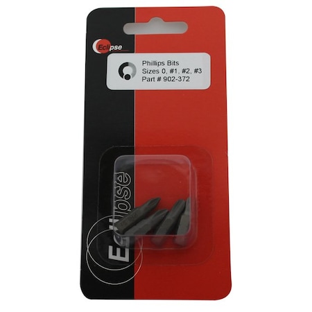 Eclipse Tools Phillips1" Insert Bit Set 902-372