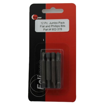 Eclipse Tools JumboPKAssorted Flat and Phillips 902-378