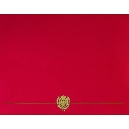 Great Papers Certificate Cover Classic, Red wit, PK50 903031PK10