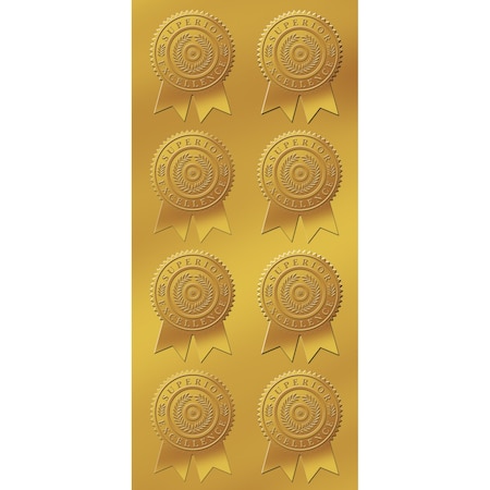 Great Papers Certificate Seal Embossed Gold Foi, PK48 903418