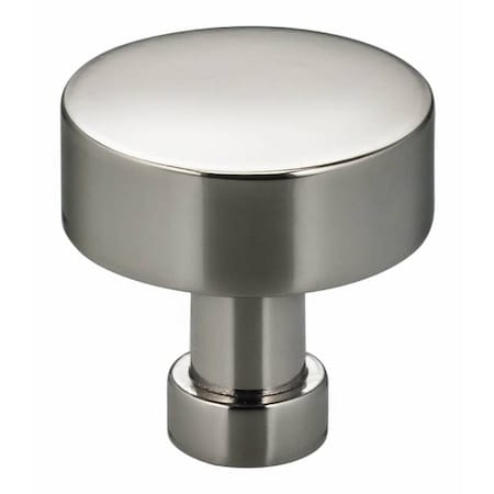 OMNIA 1" Diameter Round Cabinet Knob Bright Nickel 9035/25.14