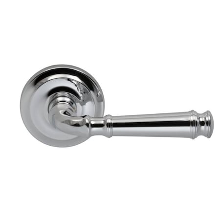 Omnia Lever 2-5/8" Rose Pass 2-3/4" BS T 1-3/4" Doors Bright Chrome 904 904/00C.PA2